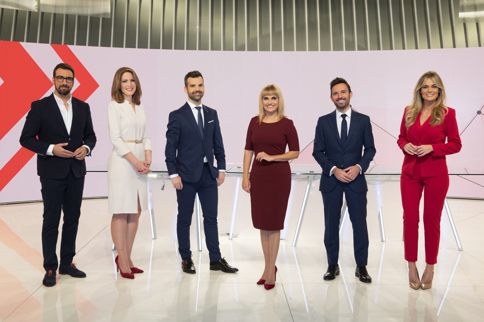 Los rostros de los Telenoticias de Telemadrid
