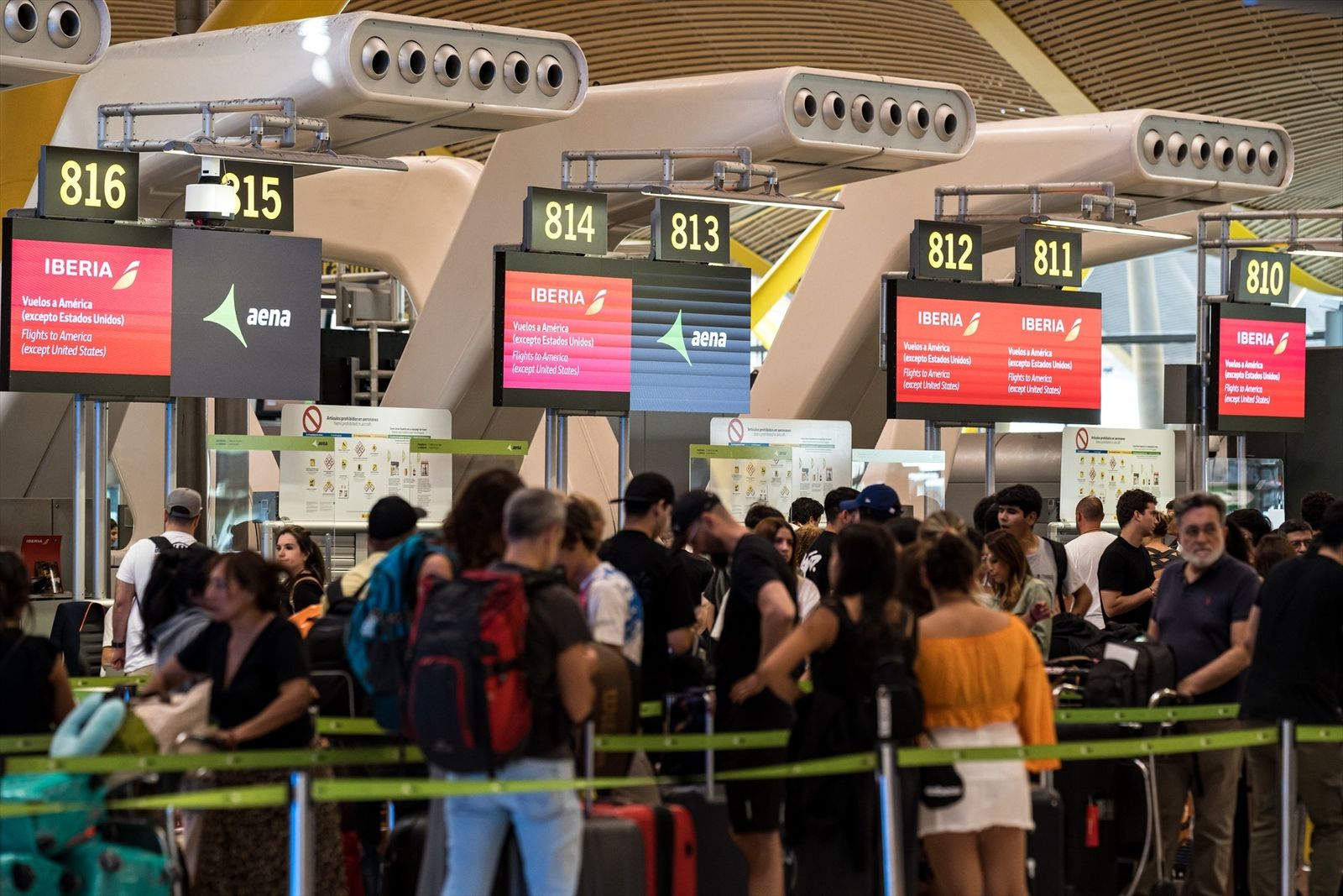 Una caída de Microsoft provoca el caos en los aeropuertos