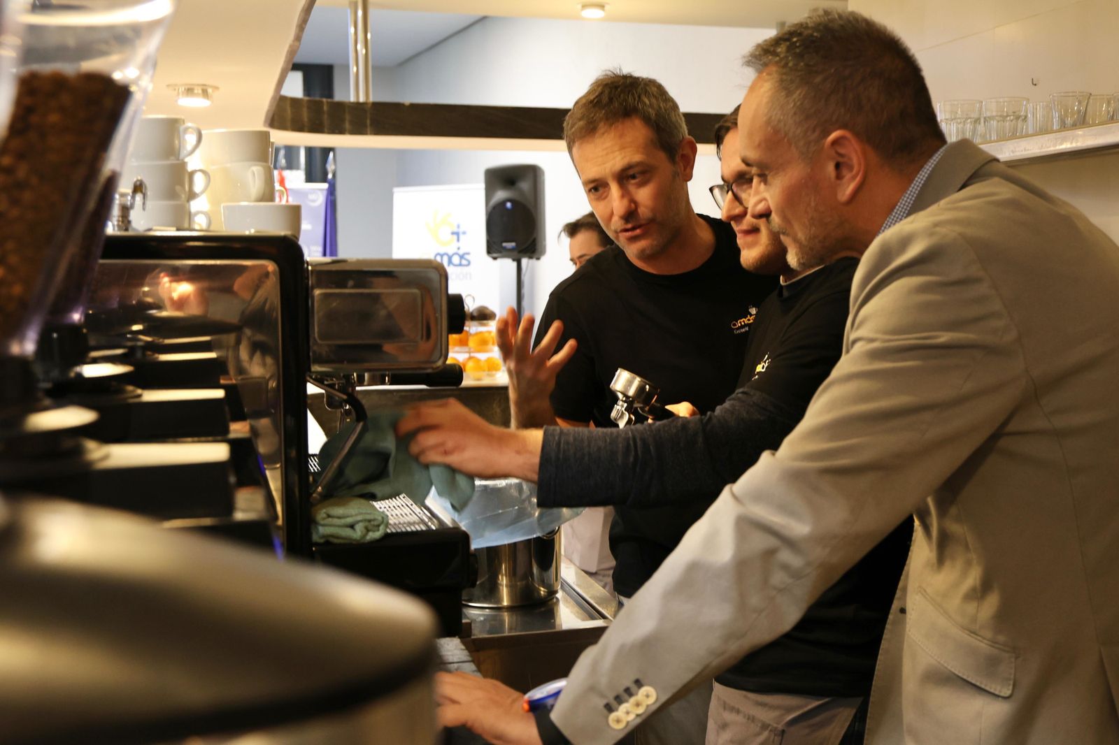 Reapertura de la cafetería del centro cultural Villa de Móstoles