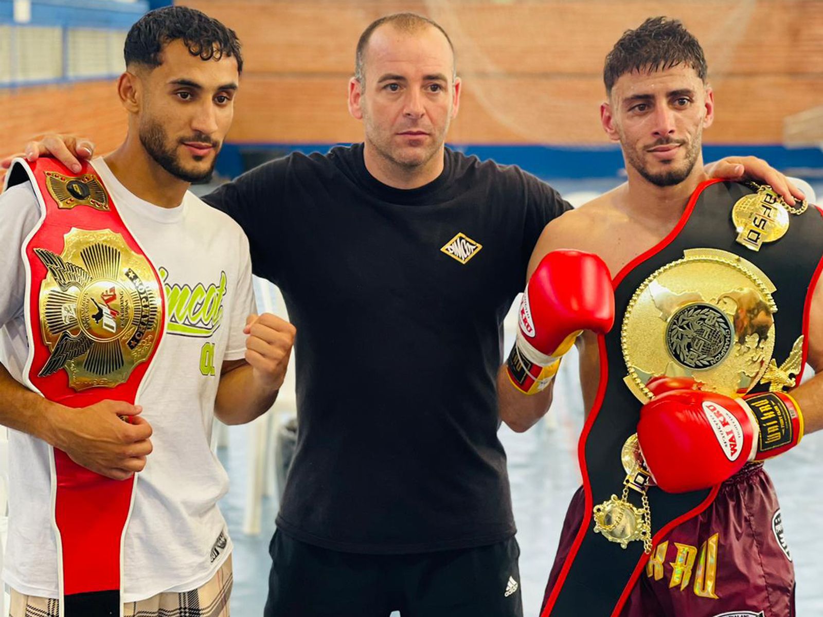 Hamza Boussalham y Mohamed Dakan