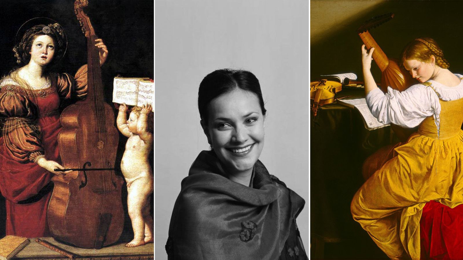 Barbara Strozzi, Roberta Invernizzi y Settimia Caccini