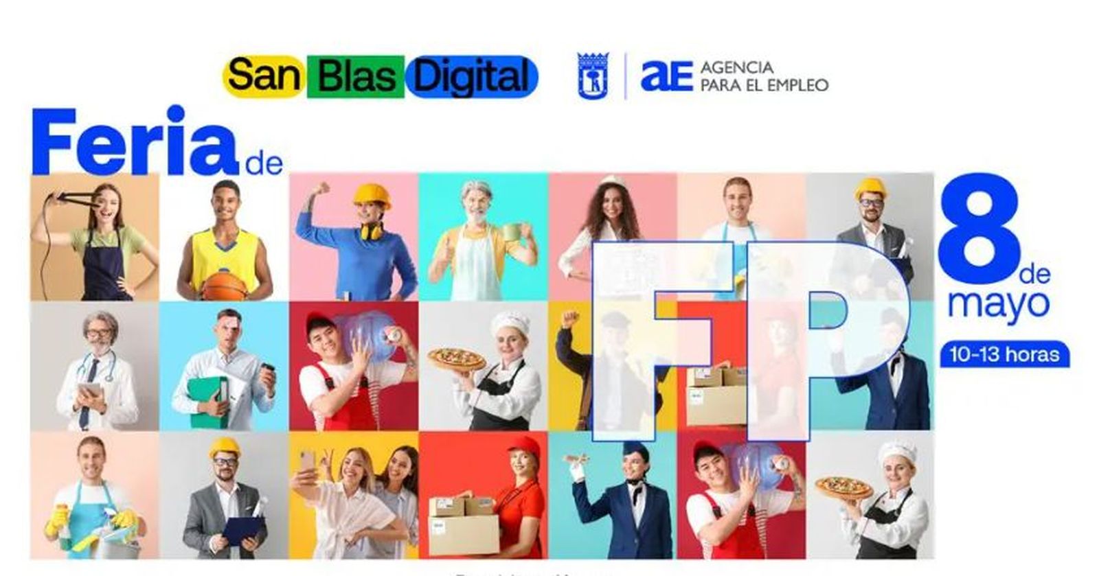 San Blas Digital celebrará este jueves 8 de mayo su Feria de Formación Profesional