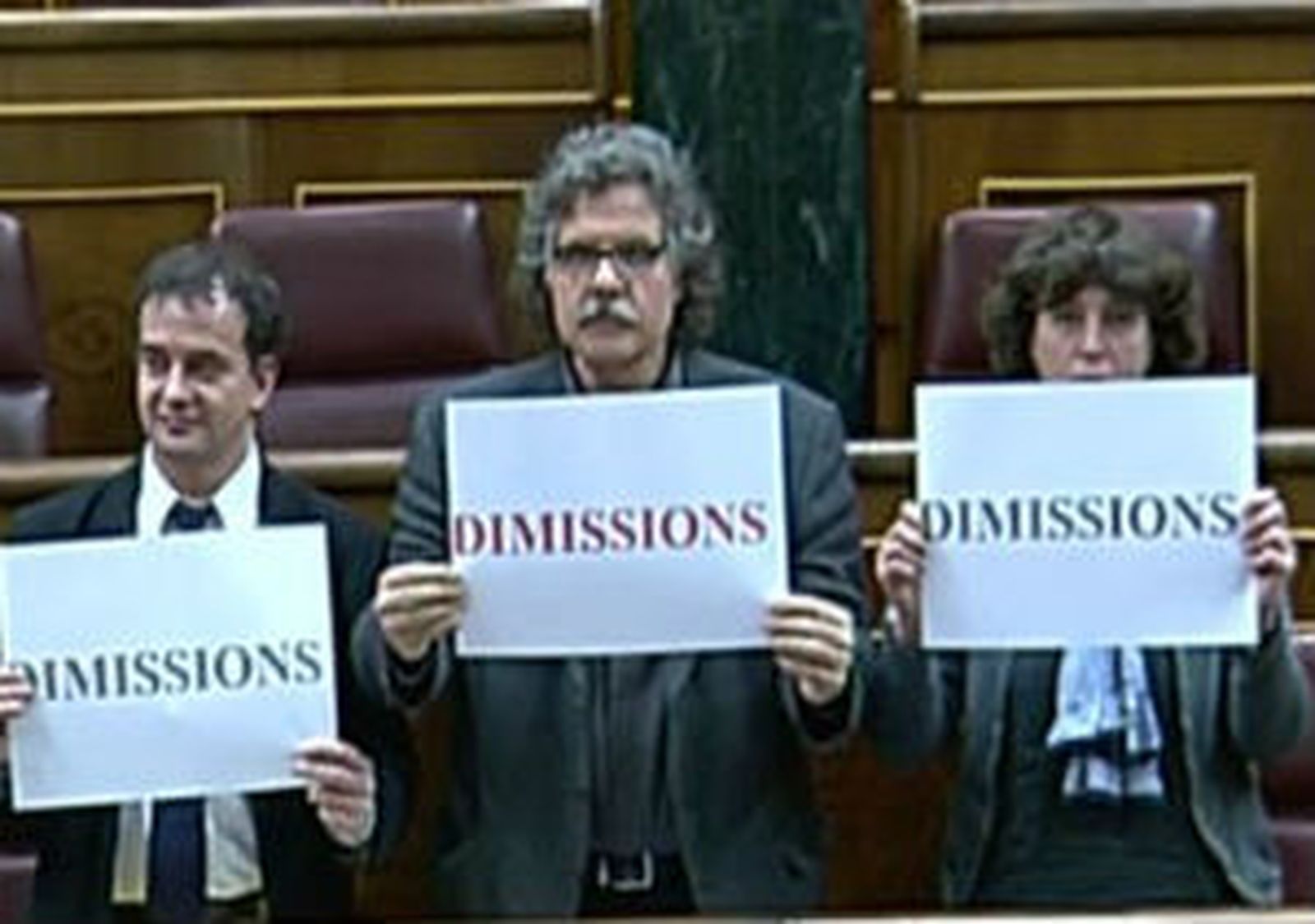 Pancartas Congreso