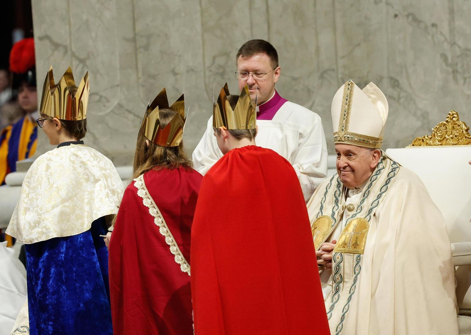 El Papa Francisco, en la misa de Año Nuevo