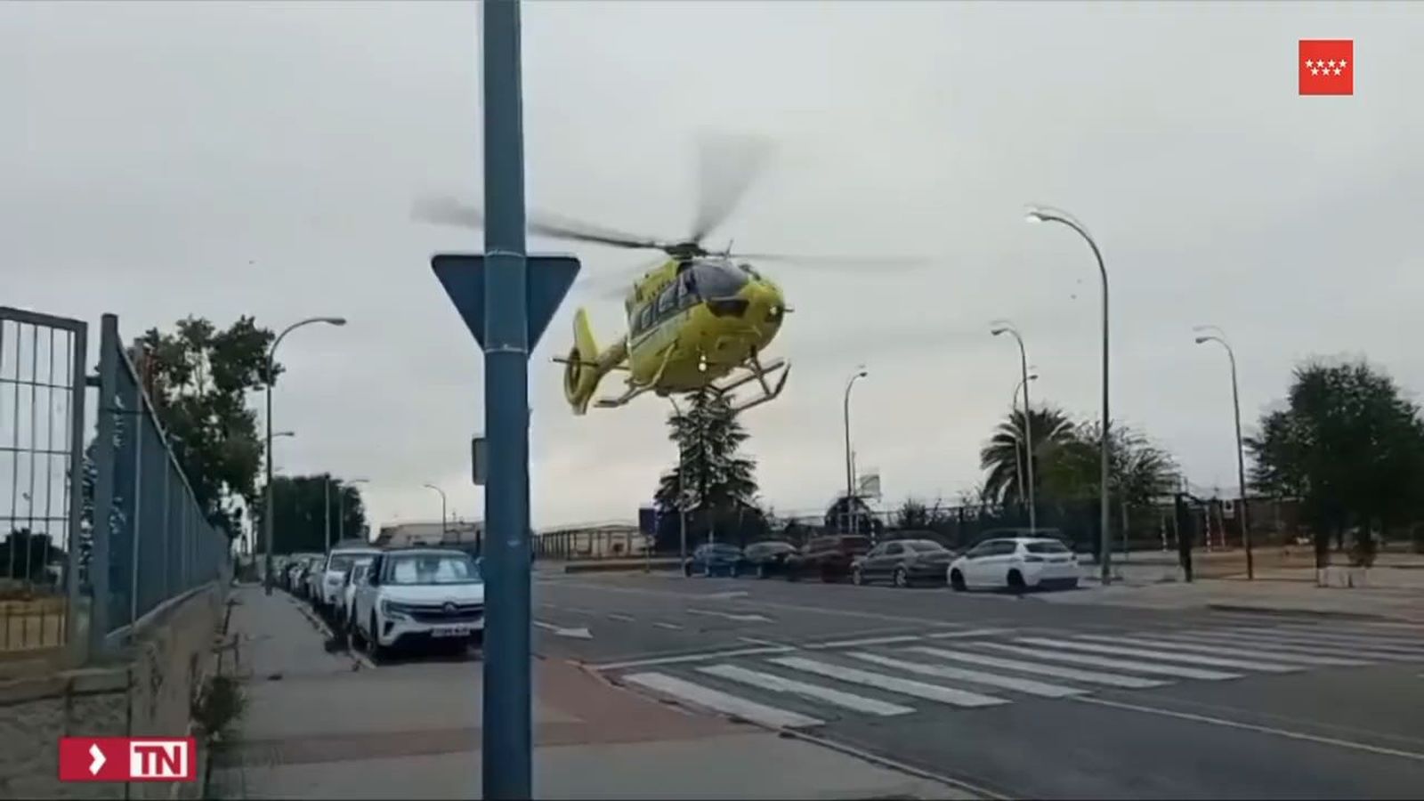 Atropellada en Fuenlabrada tras caer de su patinete
