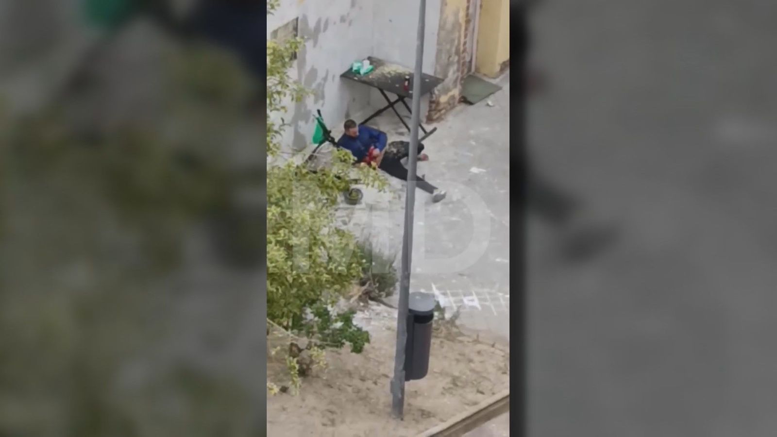 Detenidas cuatro personas por un intento de robo frente al local de Leganés donde un hombre fue apuñalado