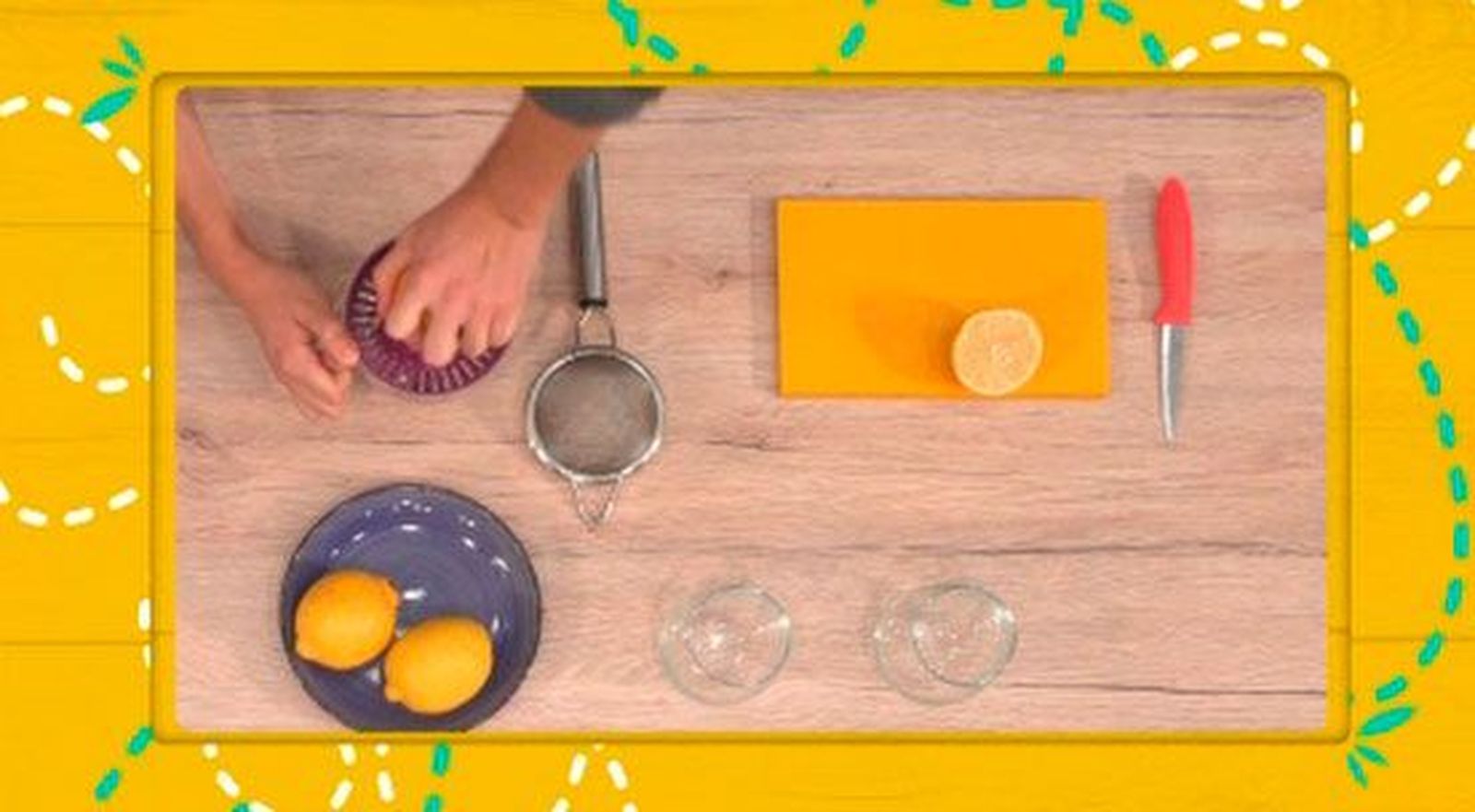 Aprende a exprimir un limón