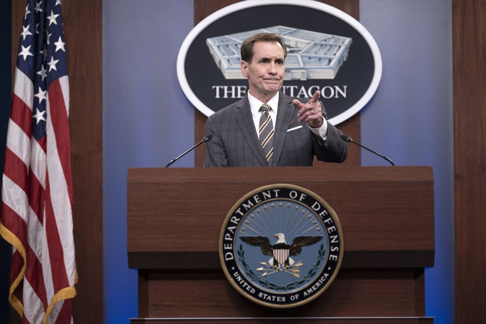 Portavoz del Pentágono, John Kirby