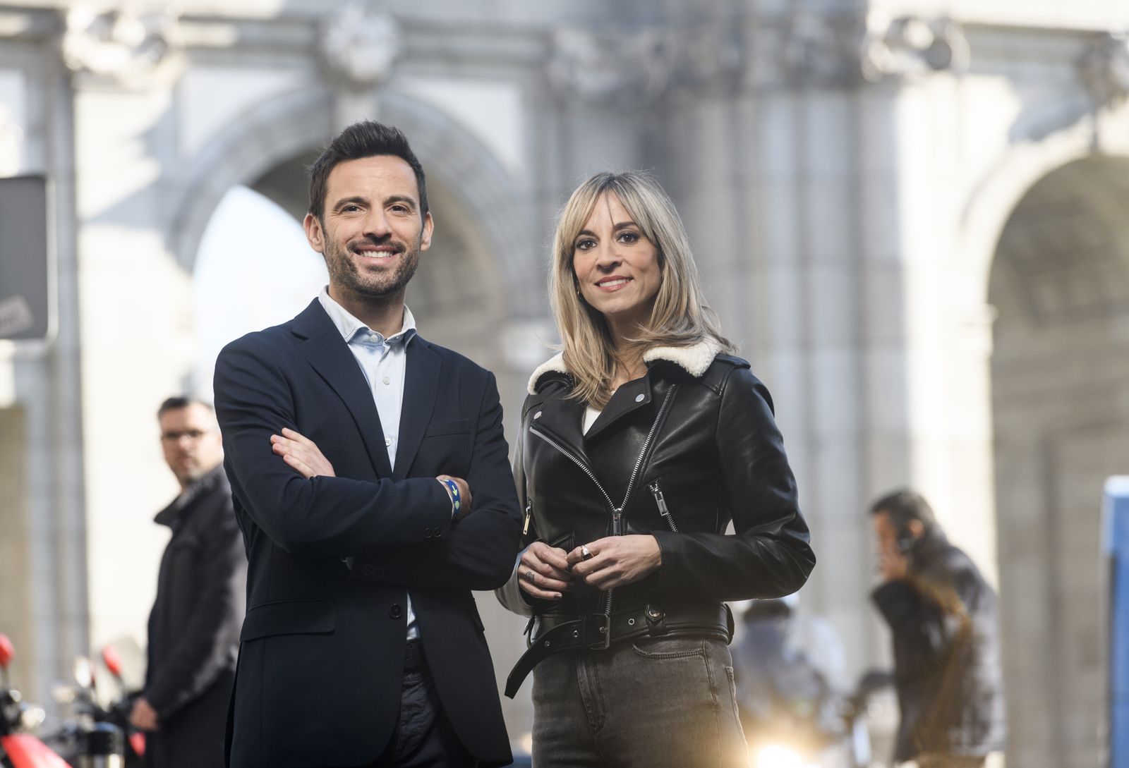 Manu Pérez y Rebeca Marín presentan 'La Solución'.