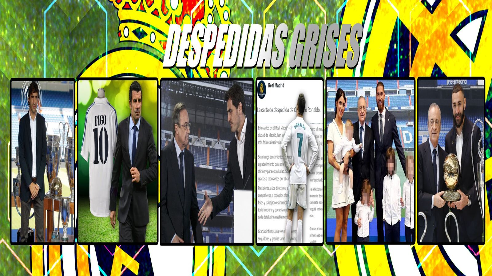 Despedidas en el Real Madrid, más grises que blancas
