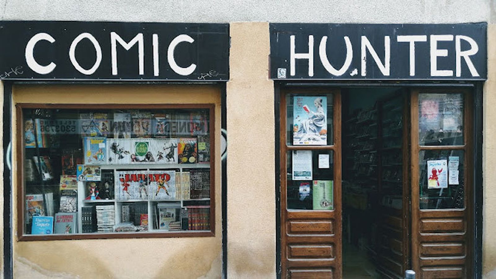 Escaparate de Comic Hunter