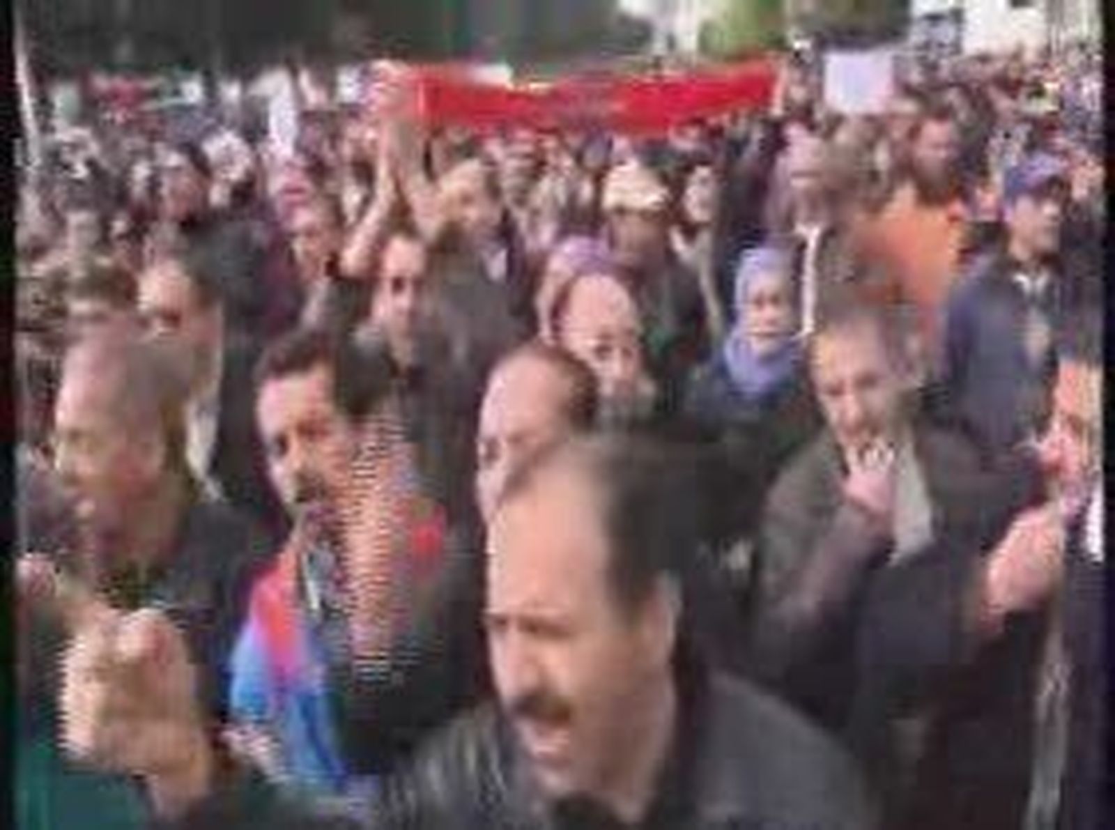 Protestas en Túnez