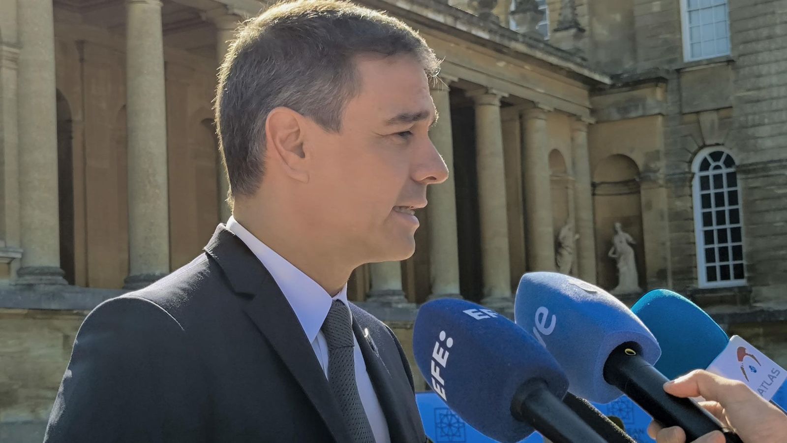 Sánchez en el Reino Unido