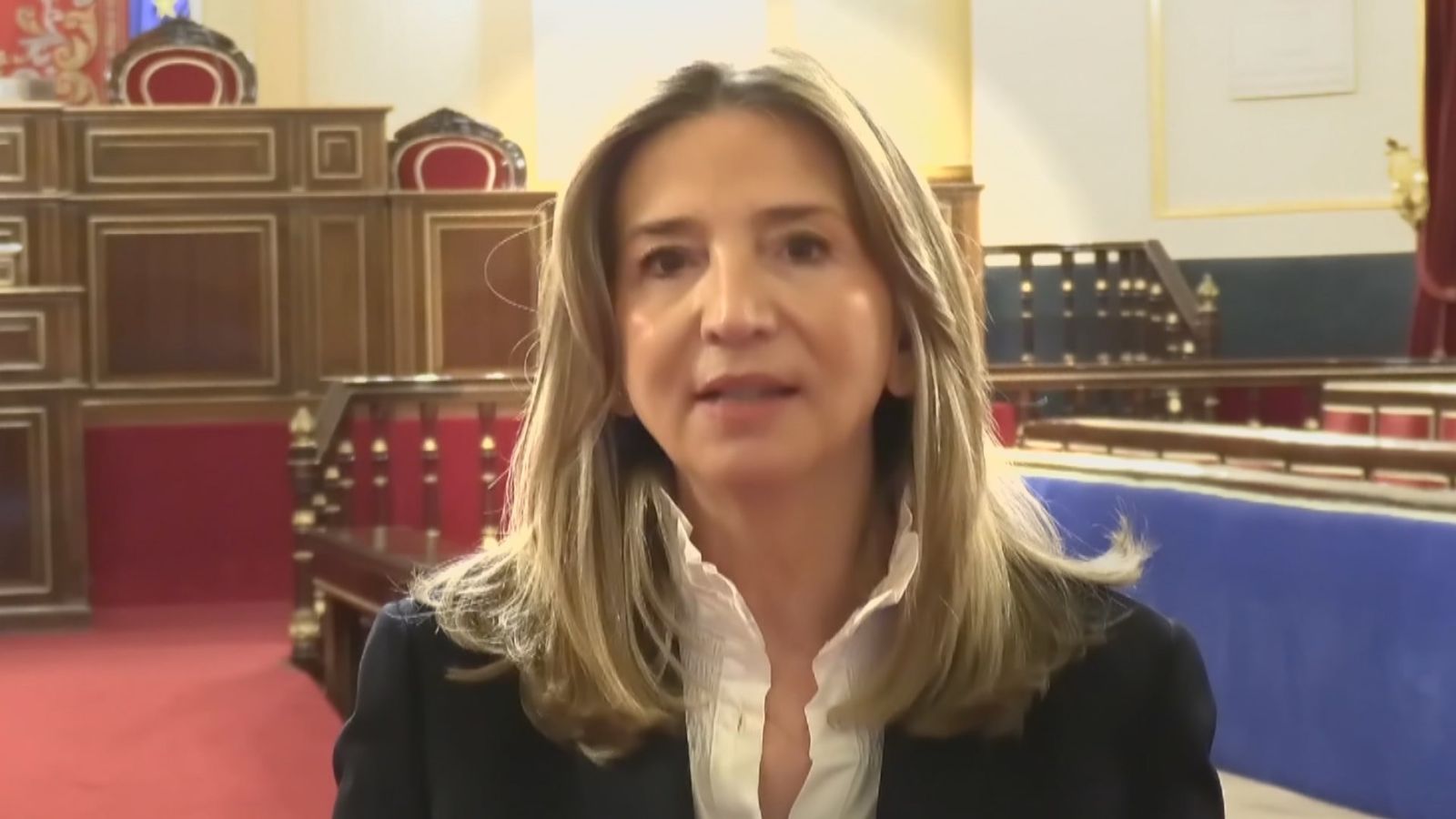 Alicia García, portavoz del PP en el Senado