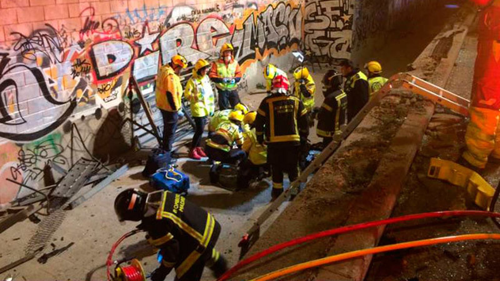 Accidente en la A-5