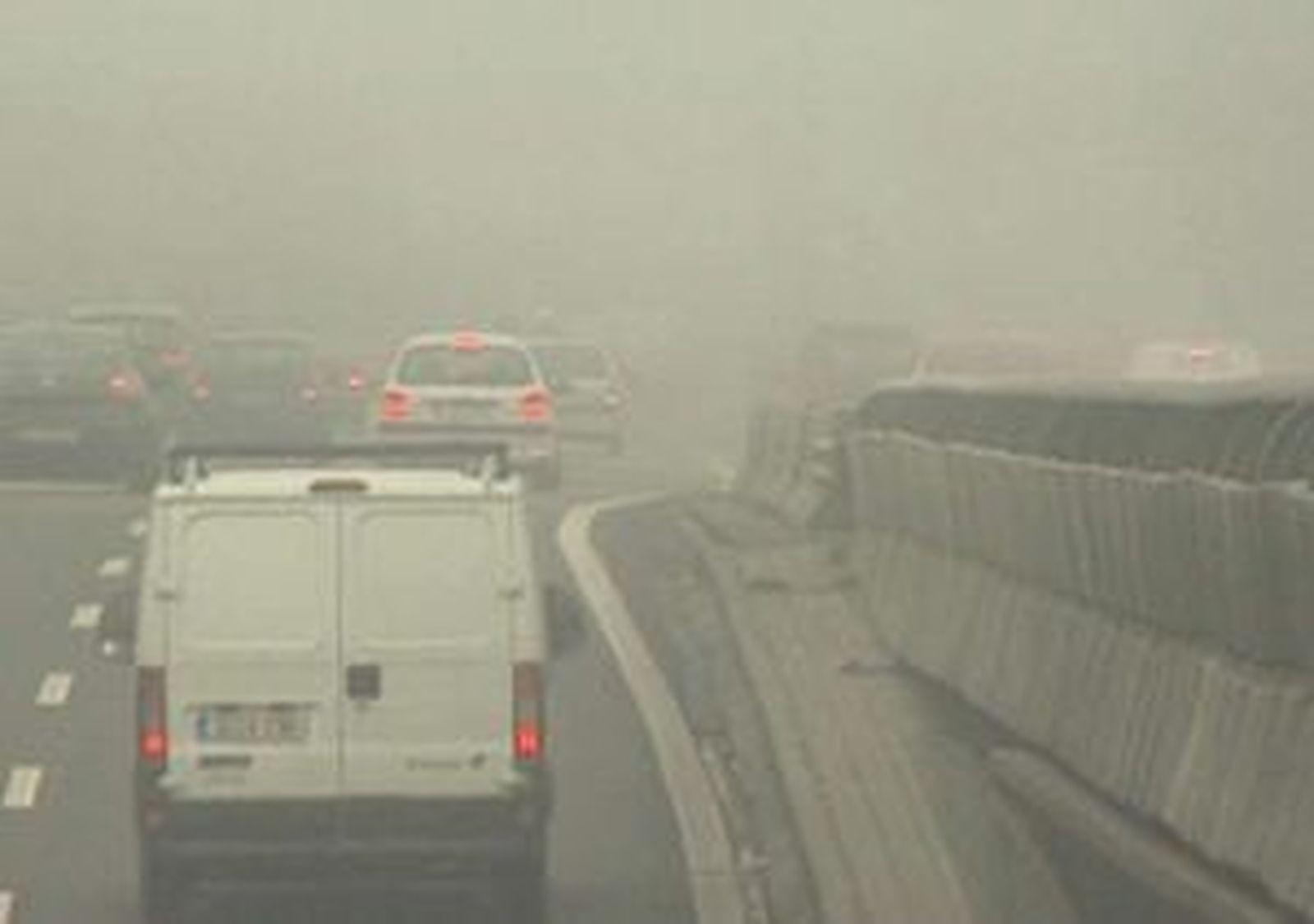 Mañana complicada por la niebla