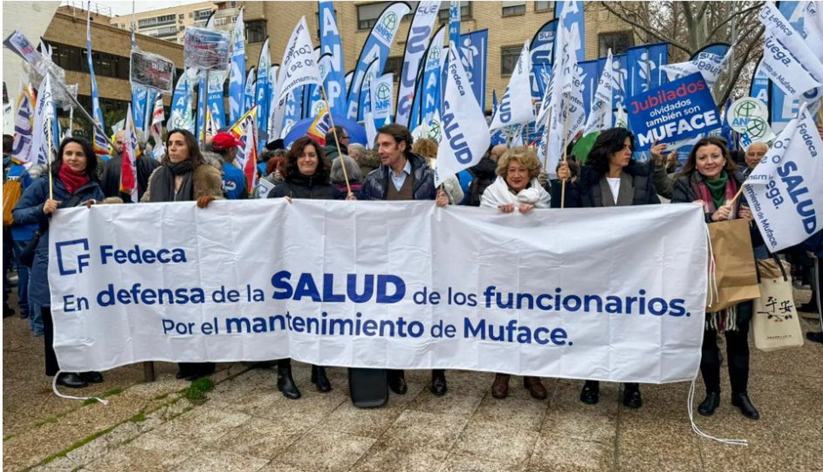 Manifestación por Muface