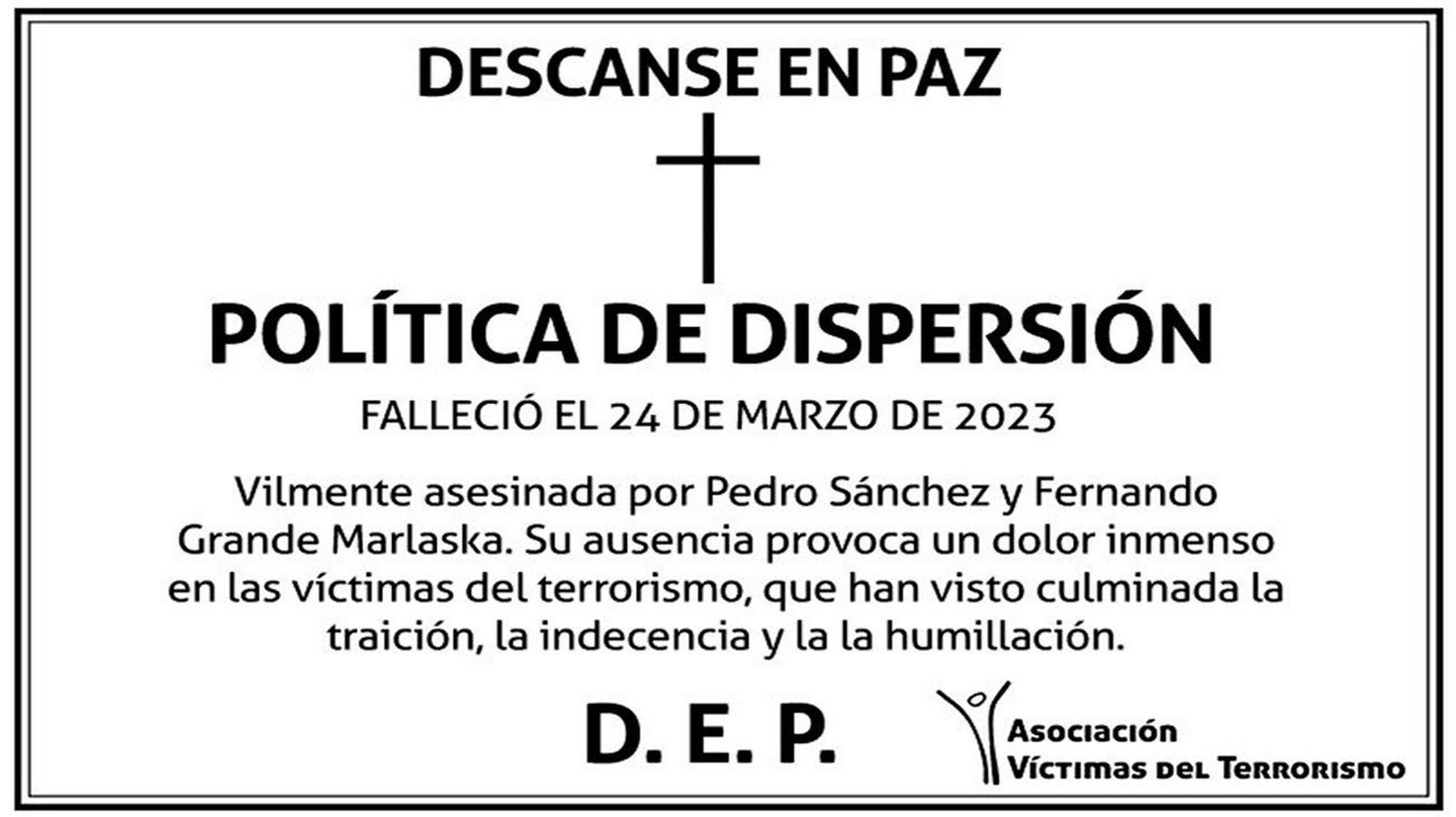 El Gobierno finaliza finaliza la política dedispersión de los presos de ETA  con el acercamiento de 'Amaia'
