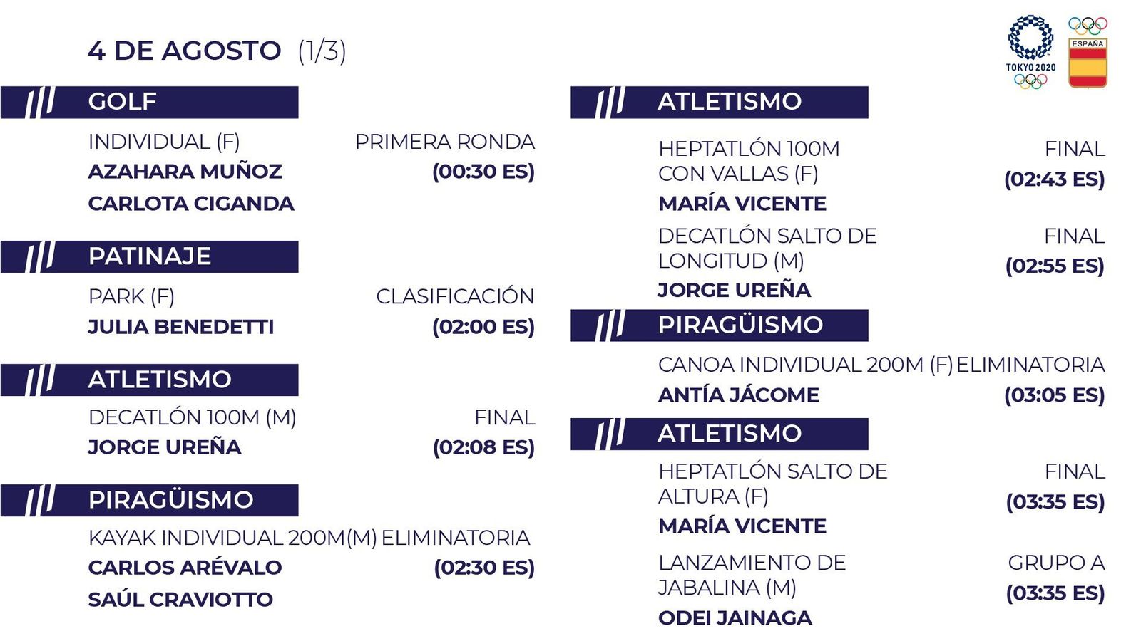 Calendario