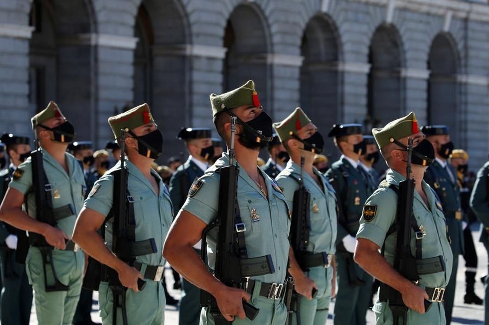 Así fue la versión reducida de la Fiesta Nacional por culpa del coronavirus