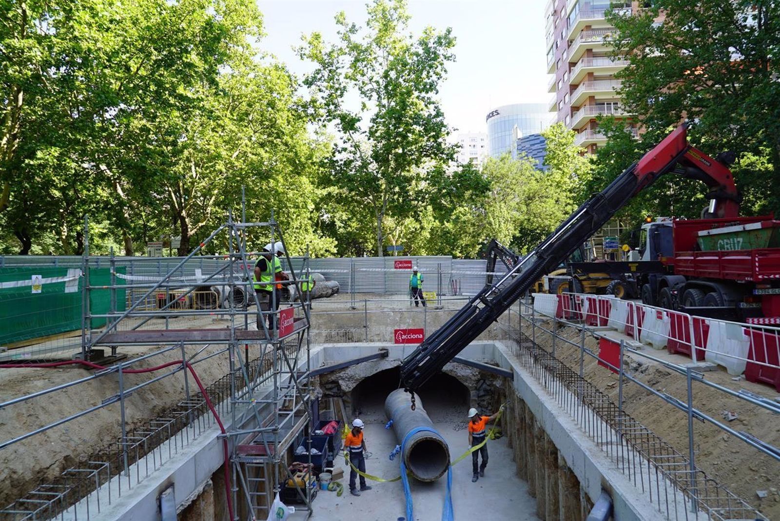 Obras del Canal de Isabel II