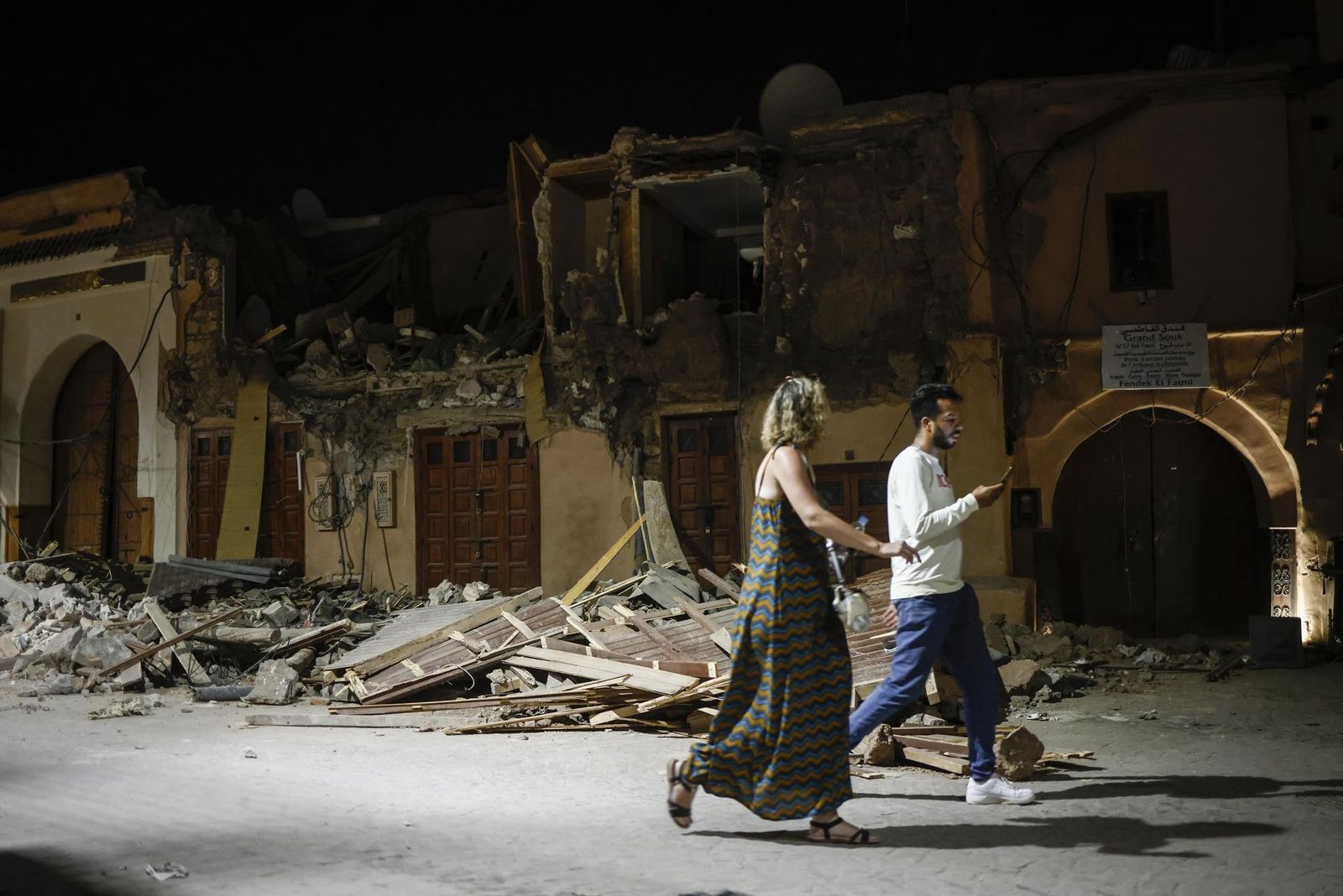 Imágenes del terremoto de Marruecos