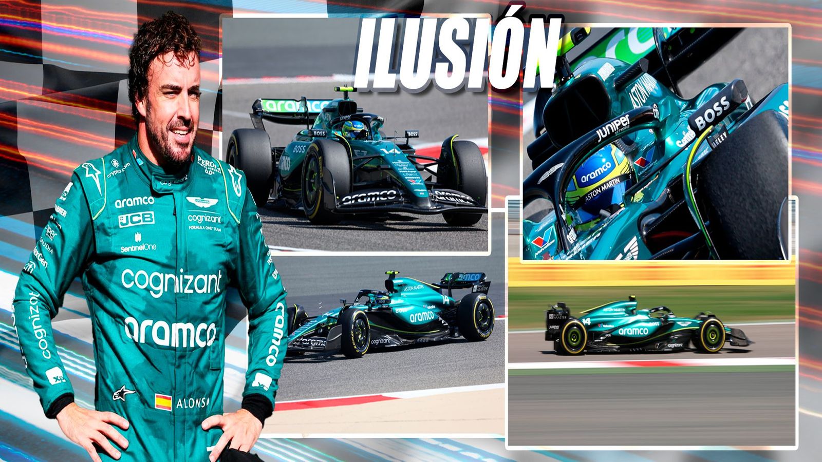 Fernando Alonso da razones para creer tras el primer test