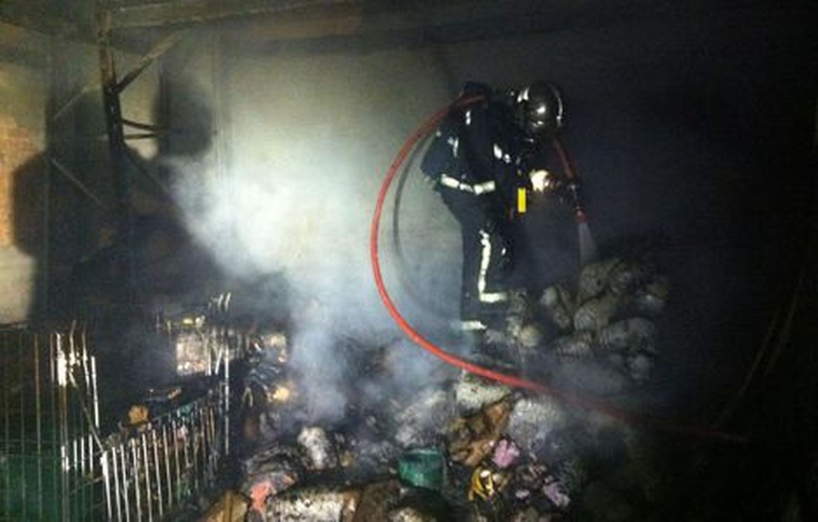 Incendio en Villanueva del Pardillo