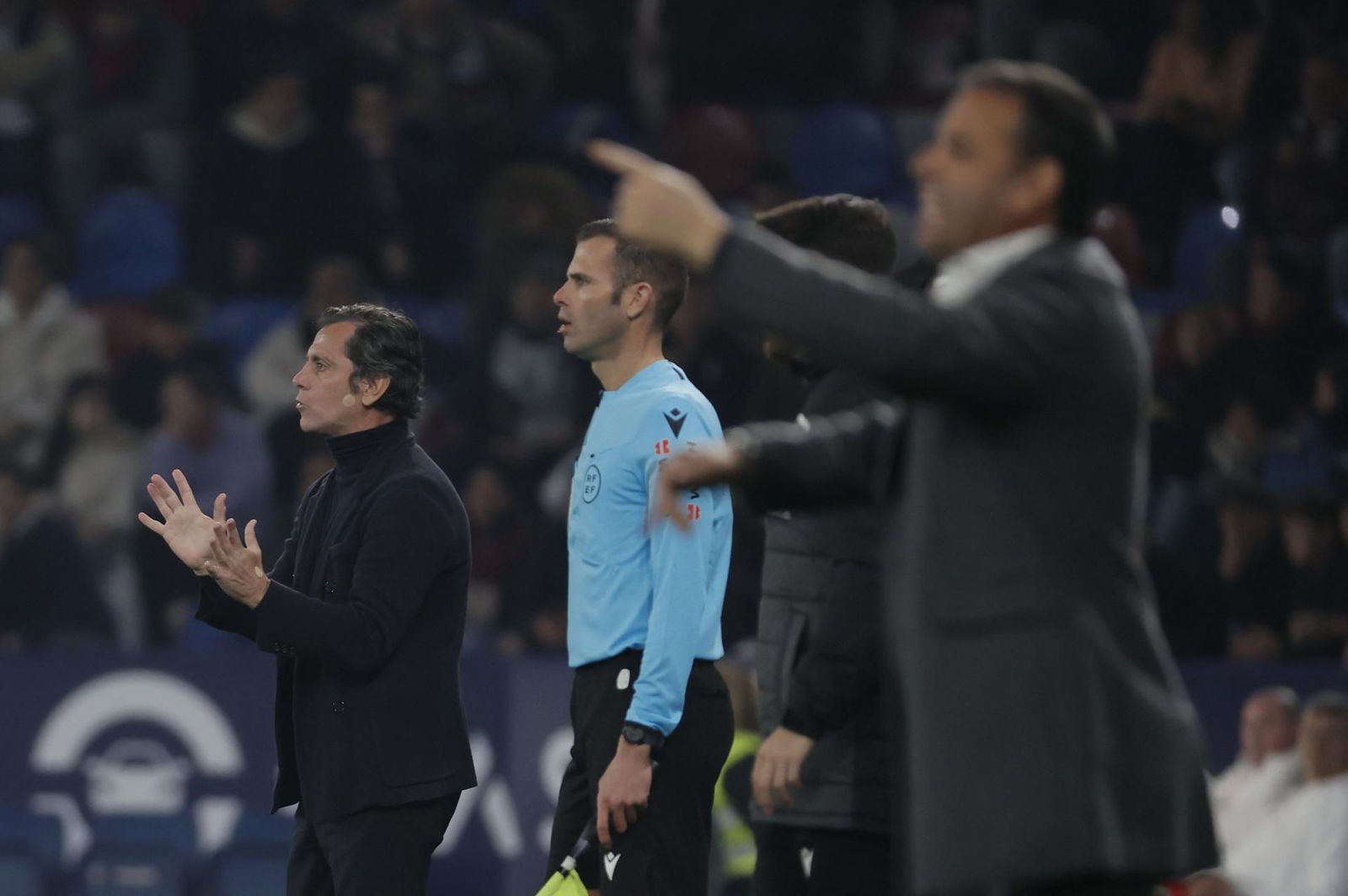 Quique, tras la tangana ante el Levante: “Los guardias están para poner paz y no guerra"