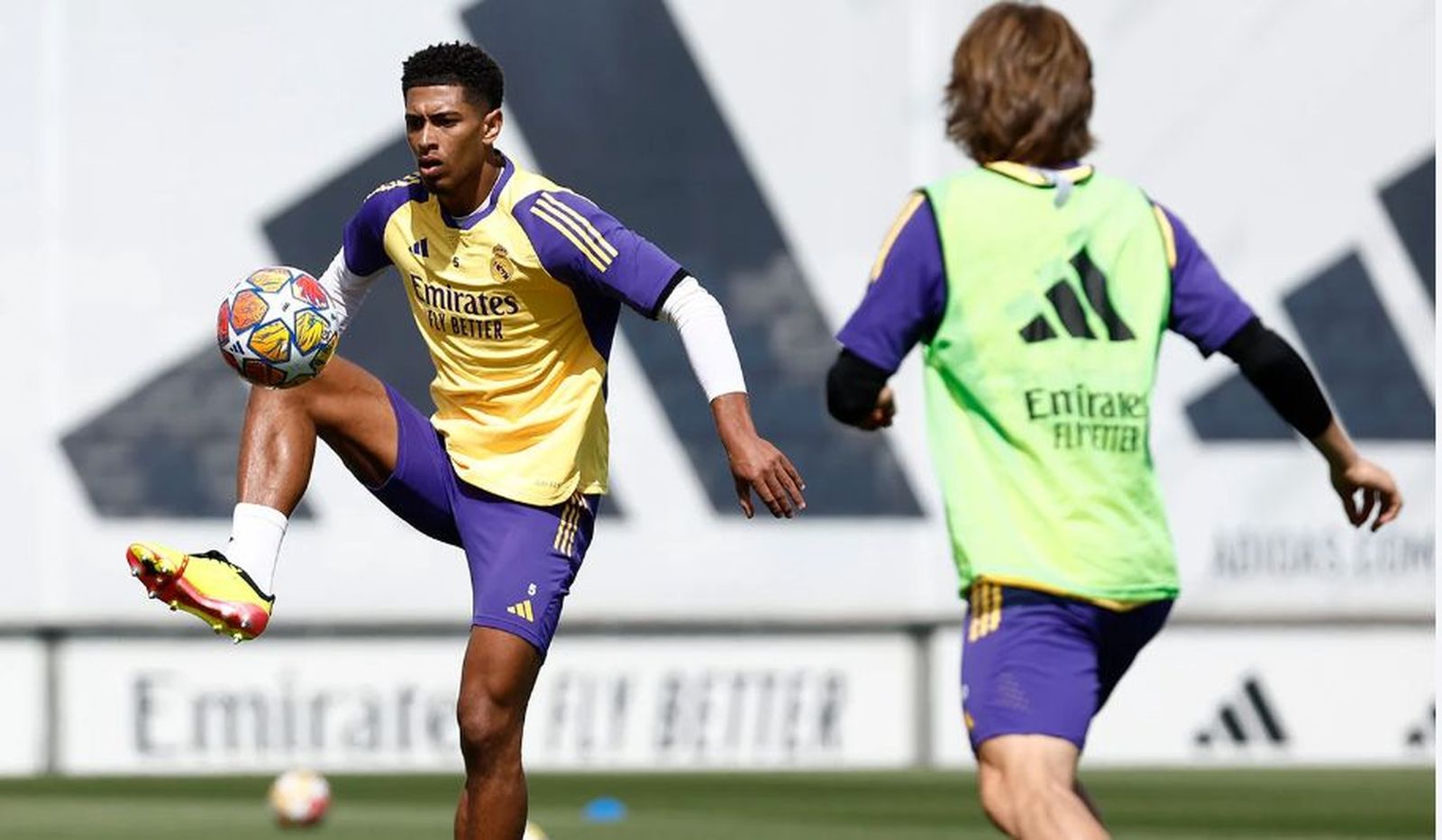 Entrenamiento del Real Madrid