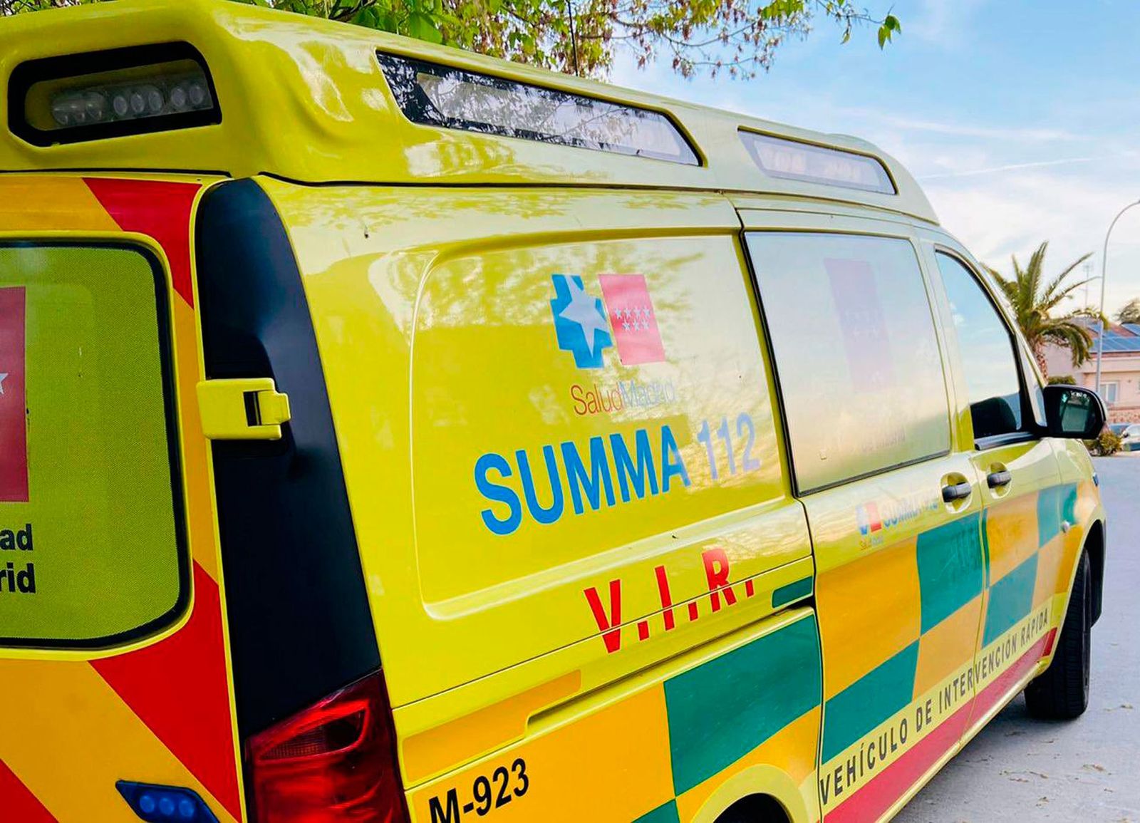 Vehículo de intervención rápida del SUMMA 112