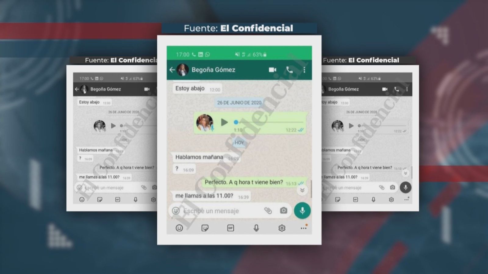 Los dispositivos móviles de Aldama intervenidos por la UCO contienen mensajes de Begoña Gómez