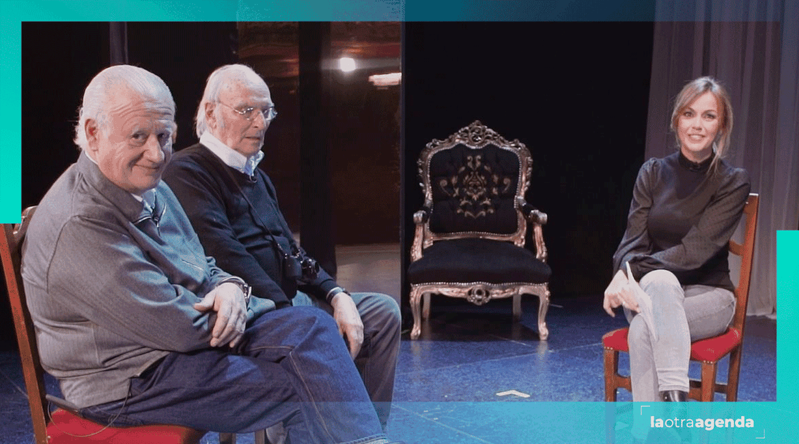 Carlos Saura y Juan Echanove nos descubren 'La Fiesta del Chivo'