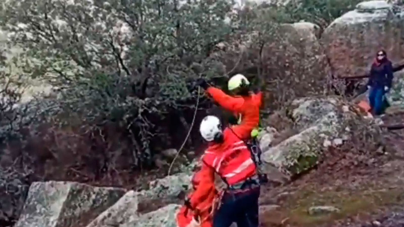 Rescate en La Pedriza