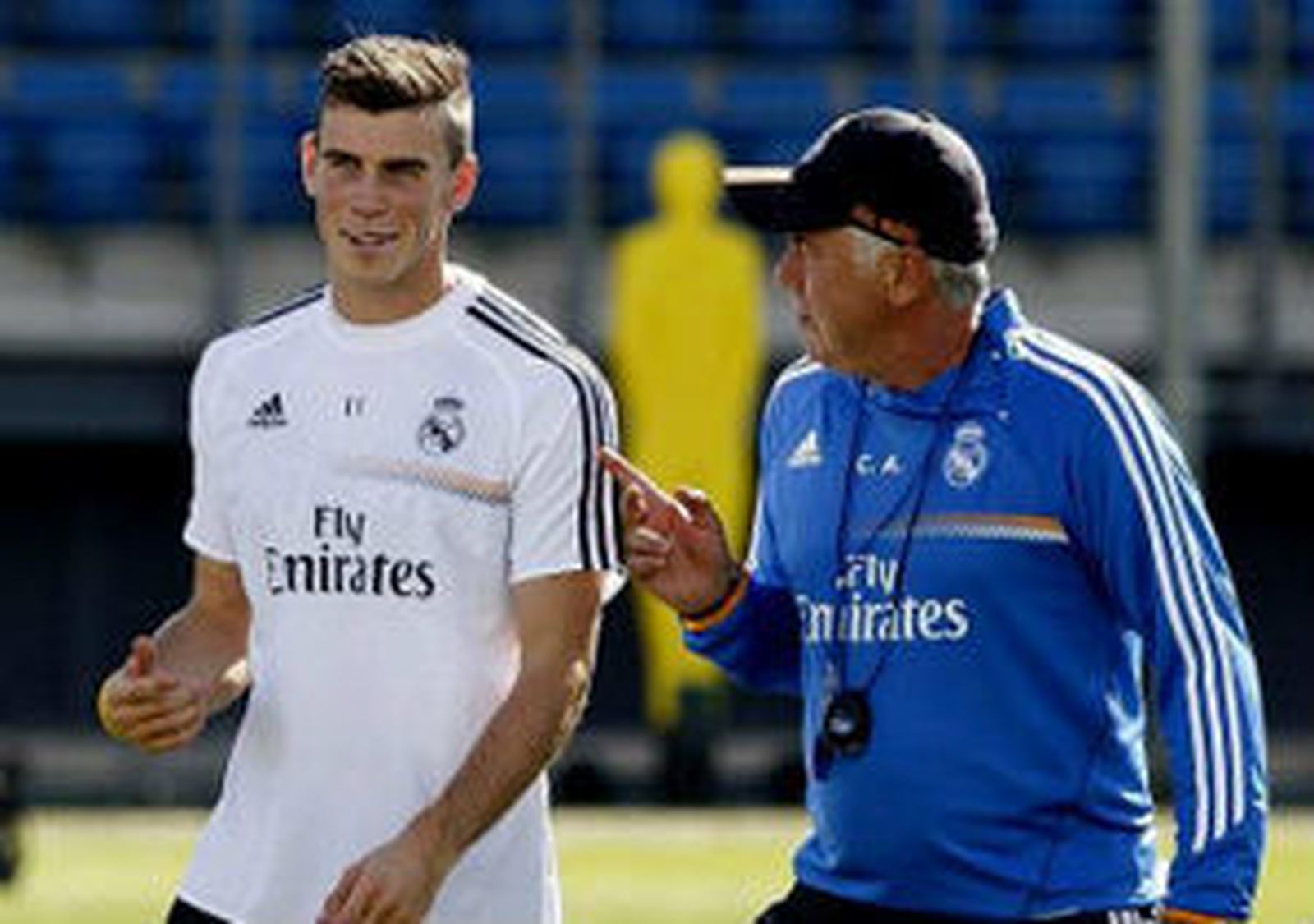 Ancelotti y Bale
