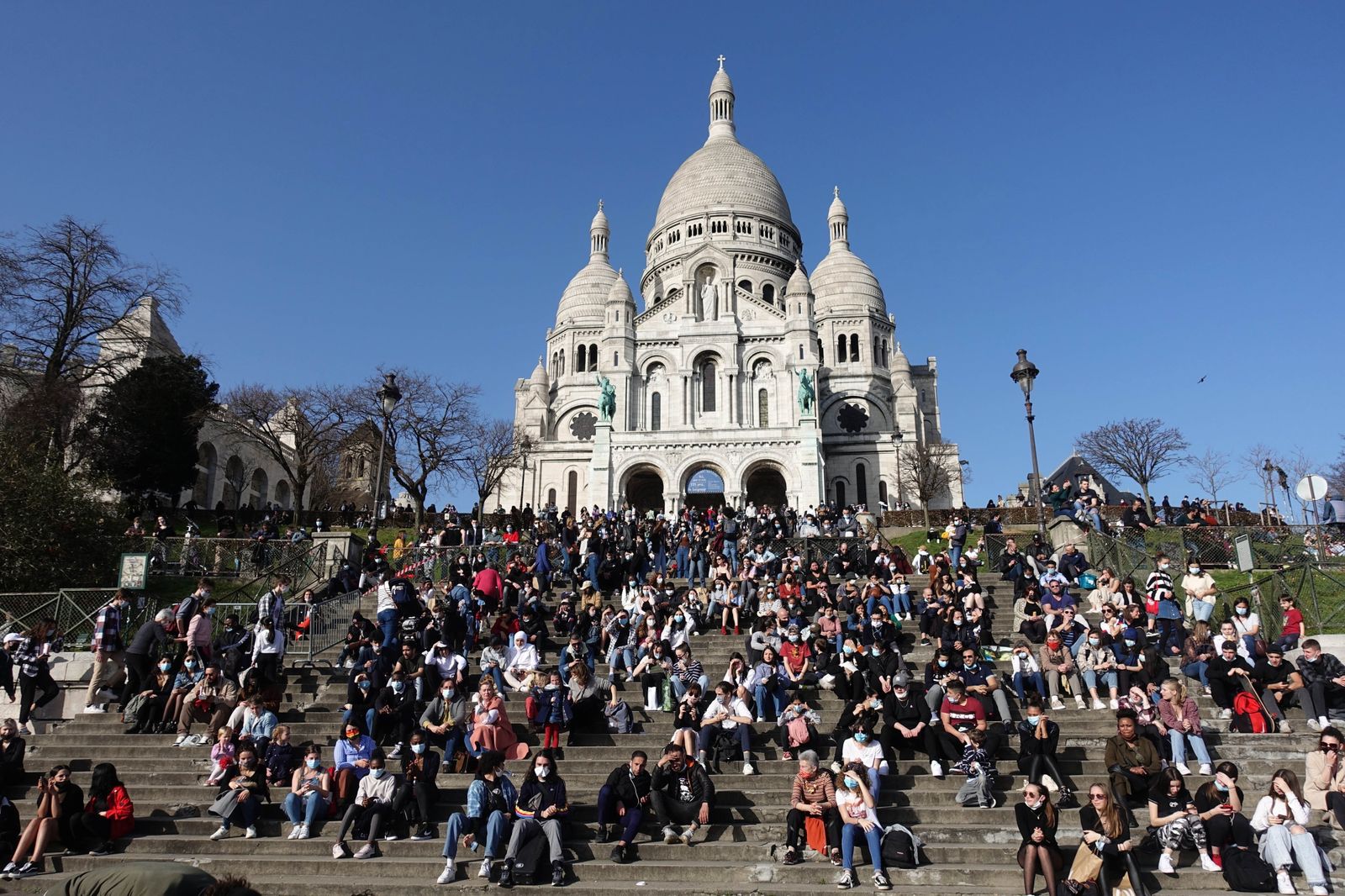 Basílica del Sacre Coeur en París