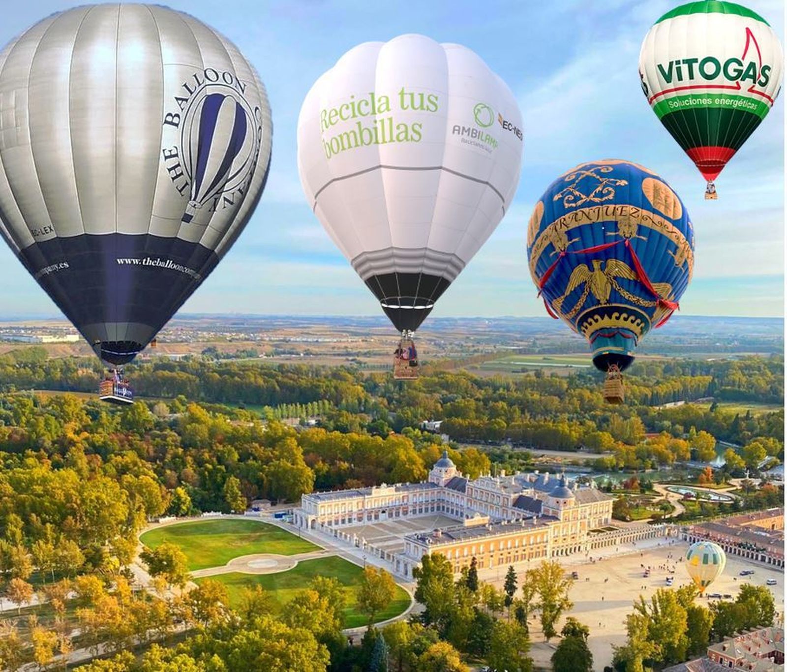 Festival de Globos Aerostáticos en Aranjuez