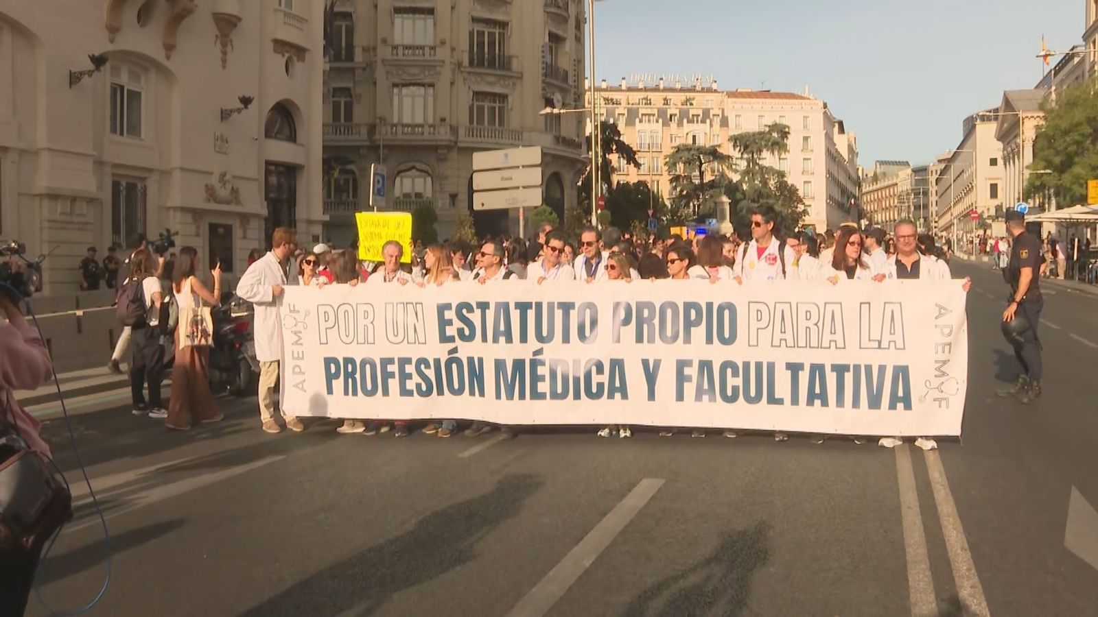 Huelga de médicos.