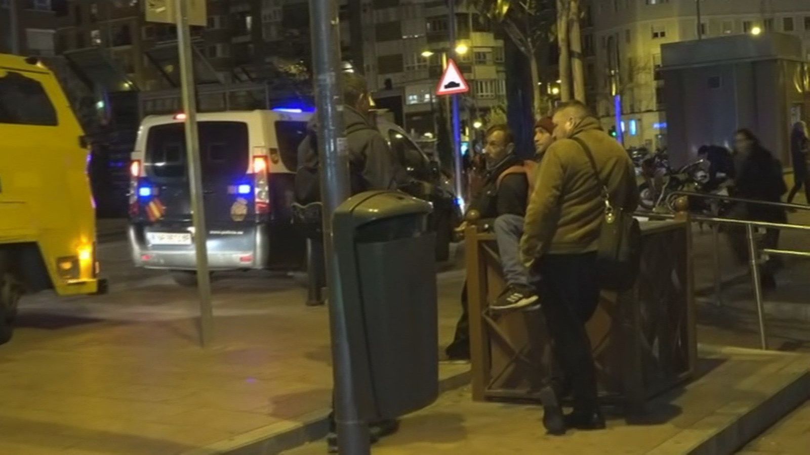 Incivismo en el intercambiador de Avenida de América