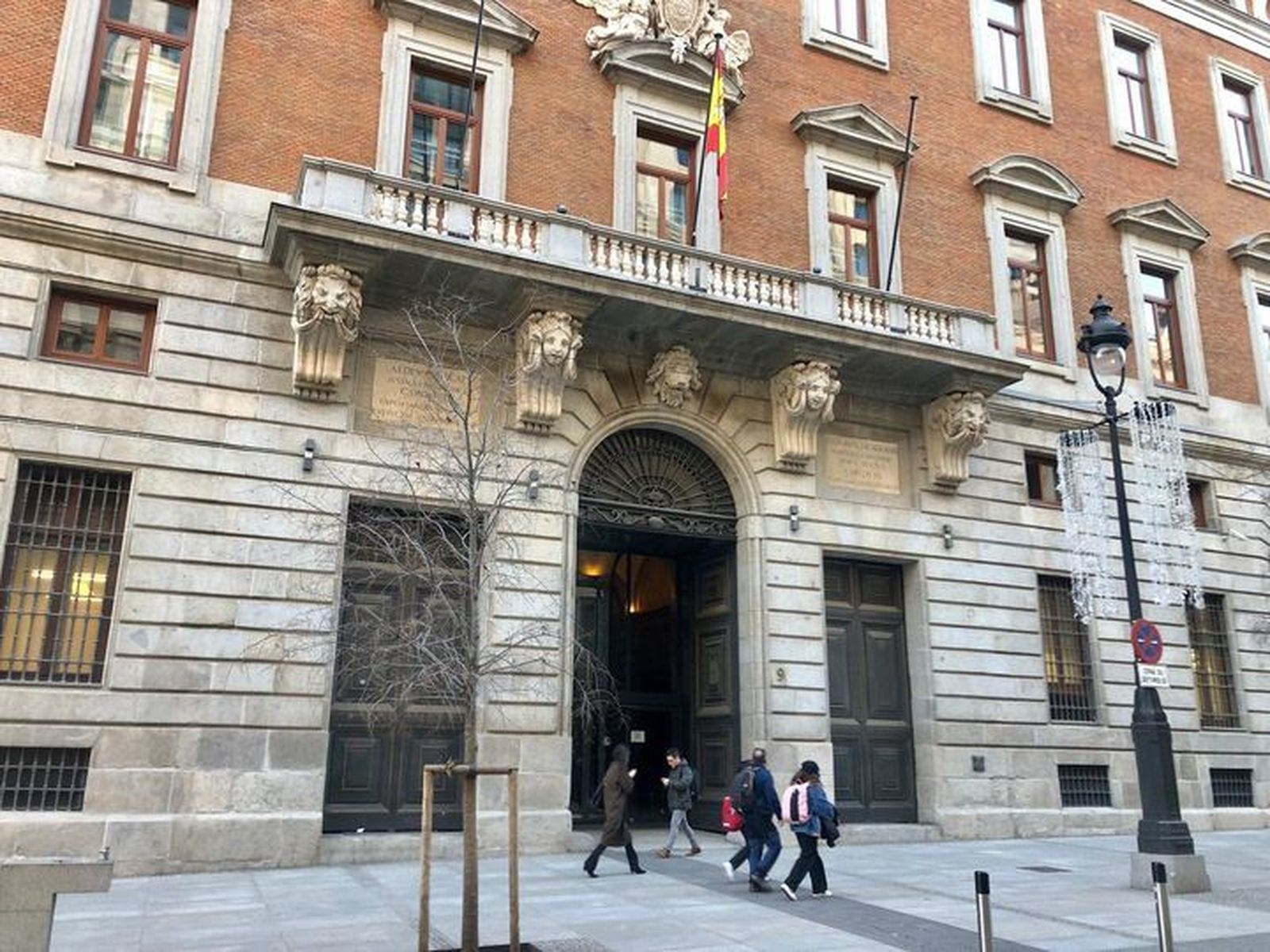 Fachada del Ministerio de Hacienda