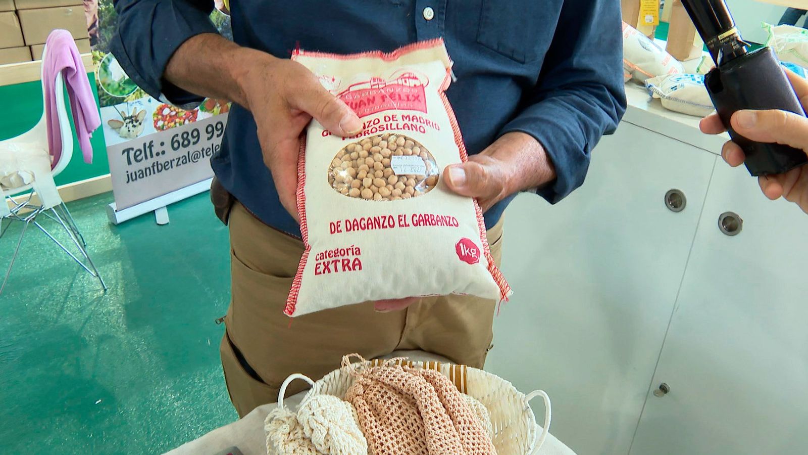 De los garbanzos de Daganzo a las palmeritas de Morata: Agromadrid apuesta por el producto de proximidad en Villarejo de Salvanés