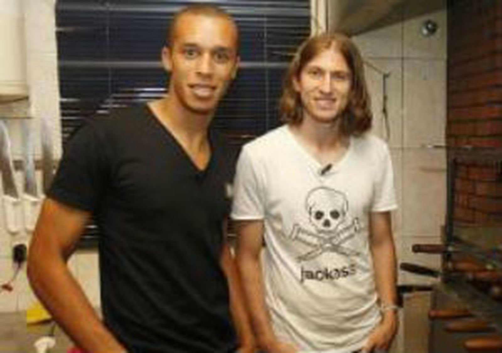 Miranda y Filipe Luis
