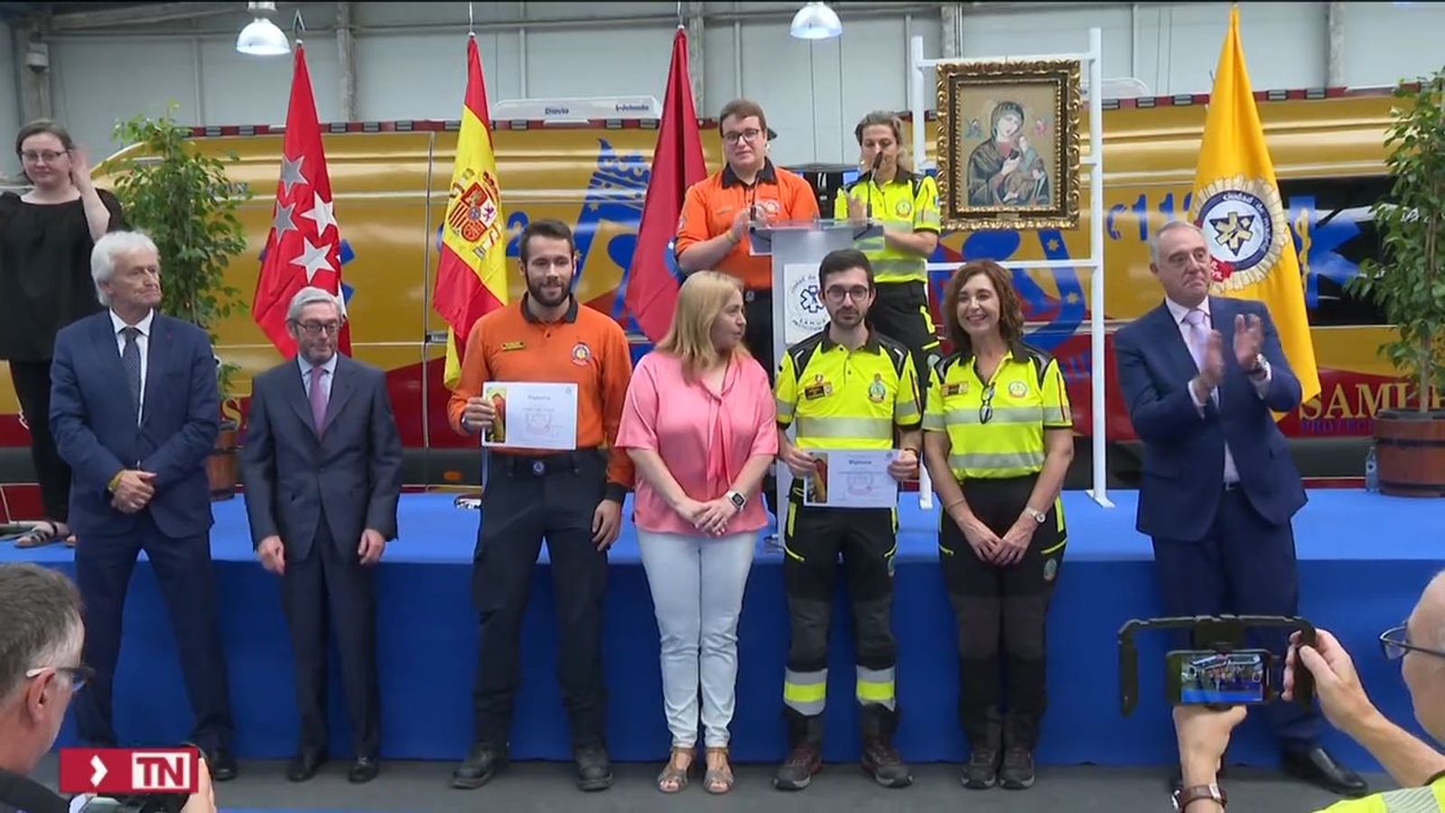 Samur celebra la festividad de su patrona