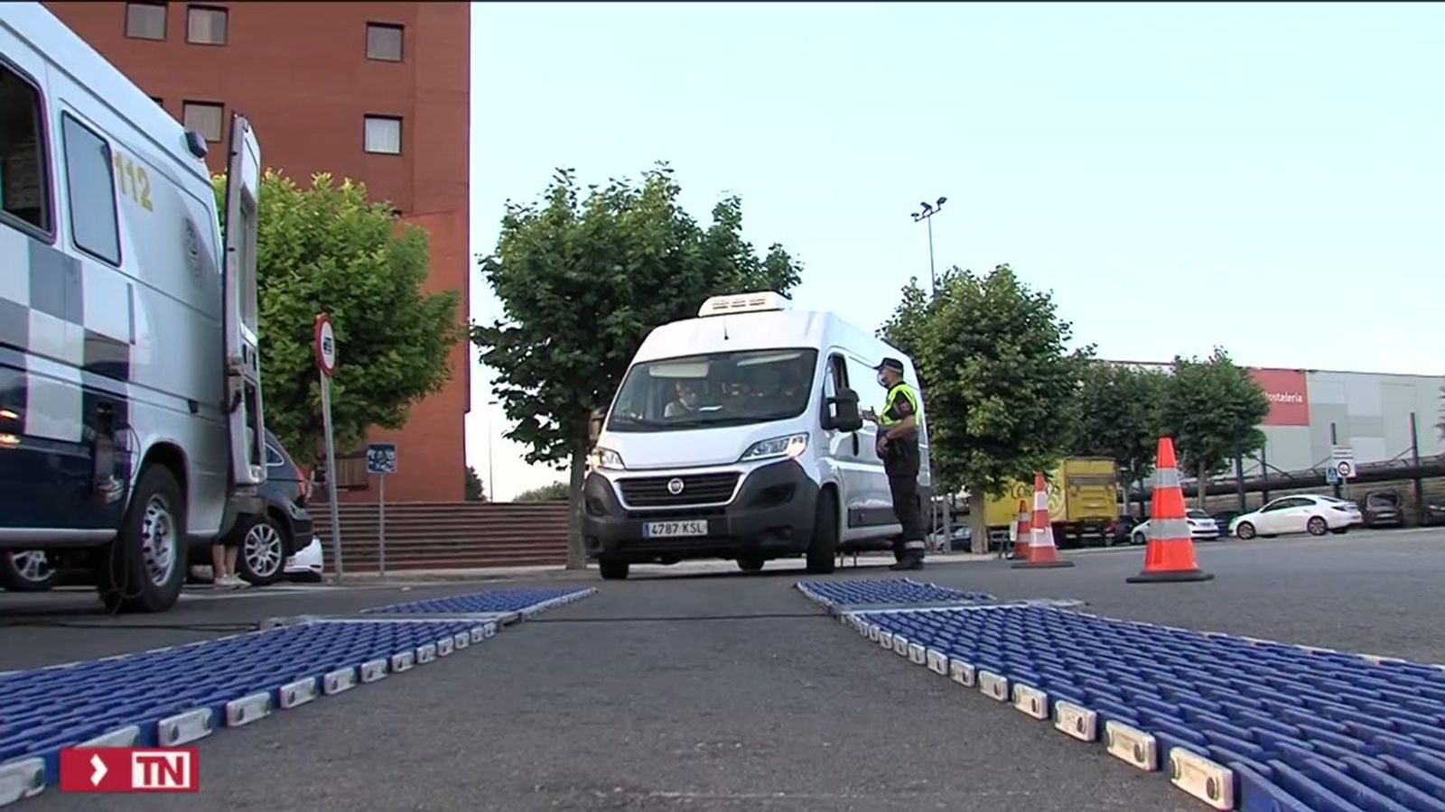 Inspección a los transportes de Madrid