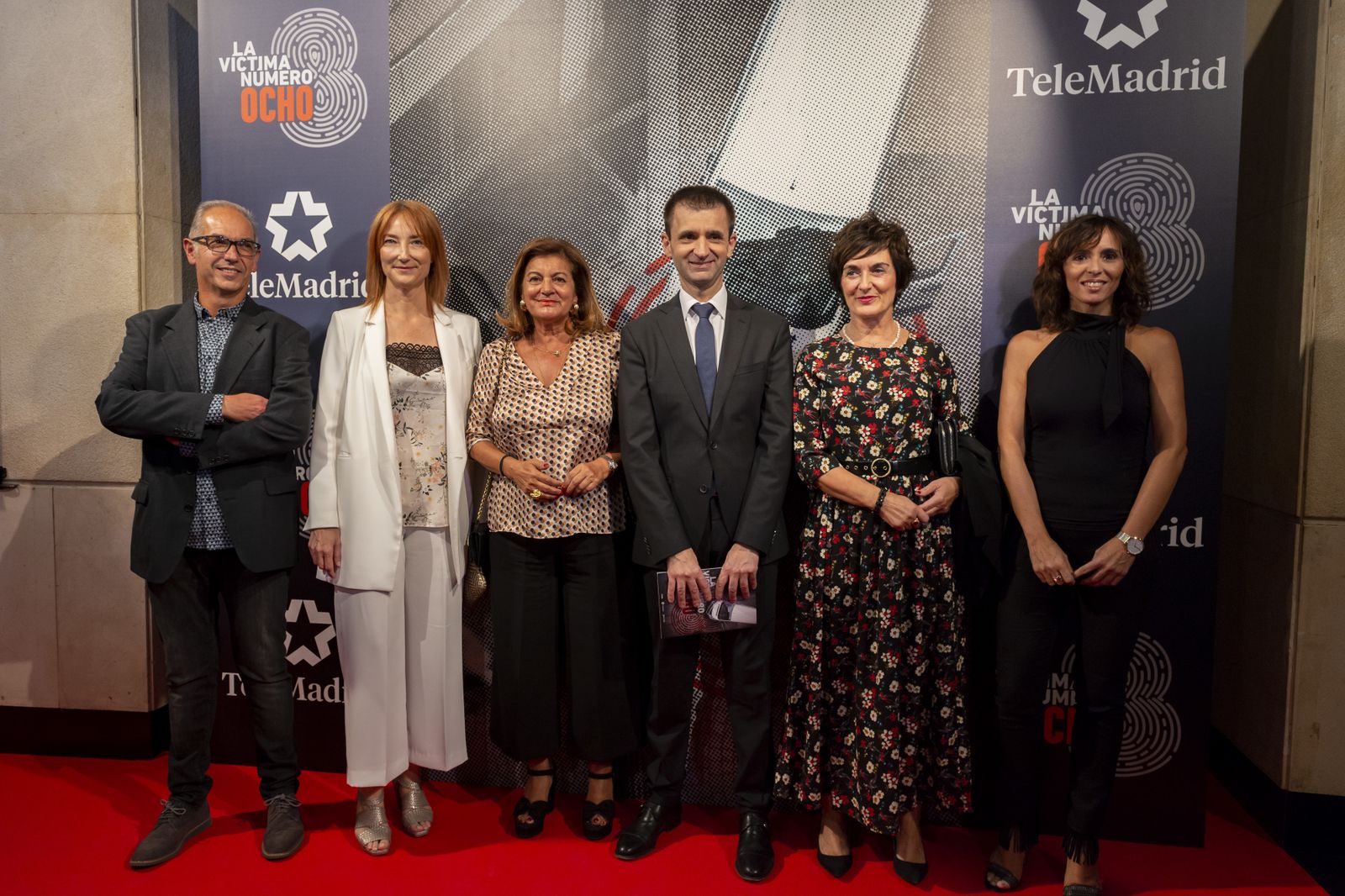 Premier de 'La víctima número ocho' en el Palacio de la Prensa