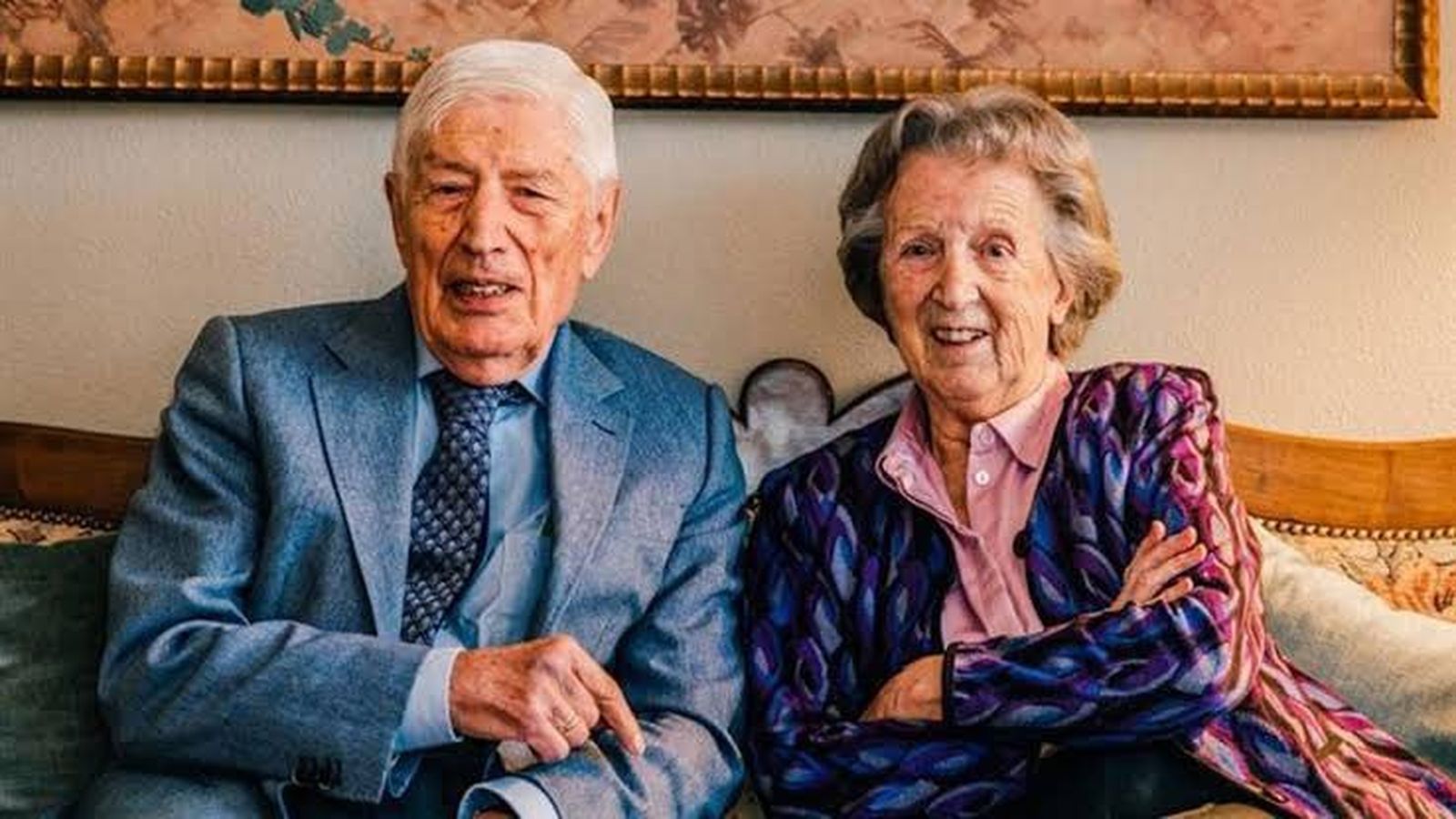 Dries van Agt y su mujer