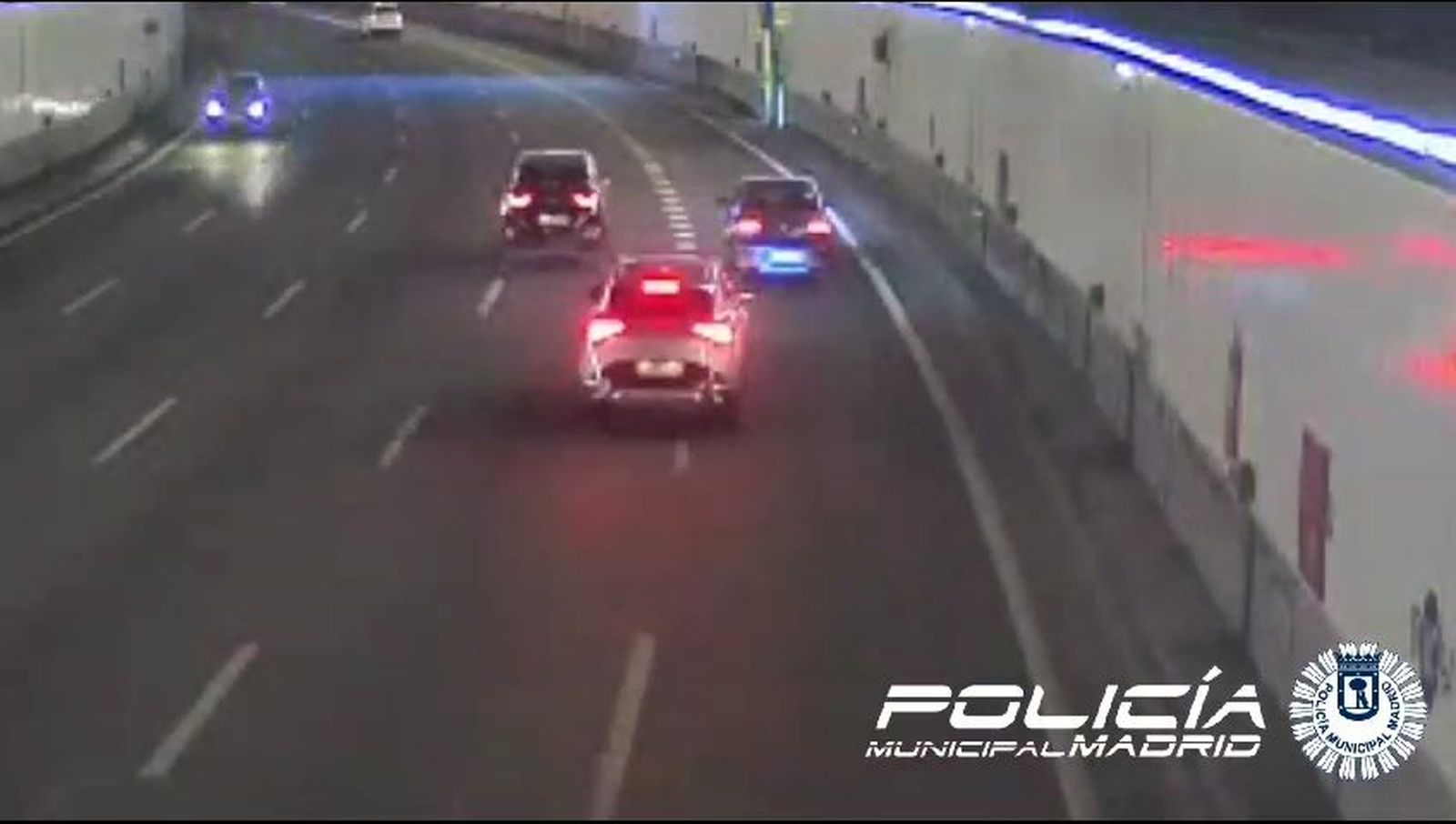 Conductora en sentido contrario M-30