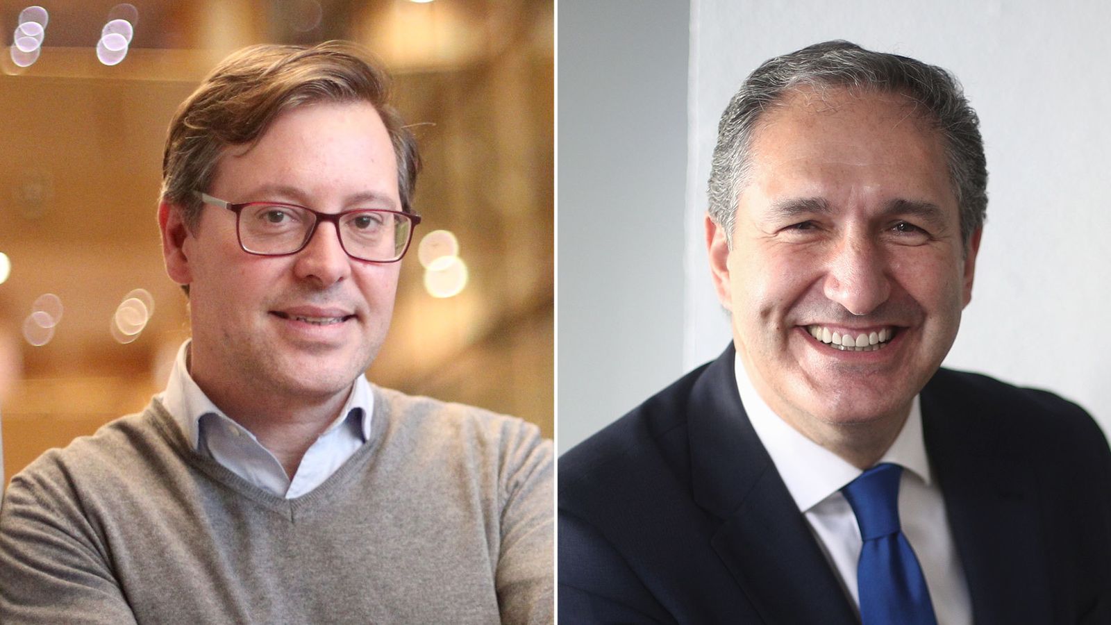 Alfonso Serrano y José Cepeda, portavoz del PP y portavoz adjunto del PSOE en la Asamblea de Madrid