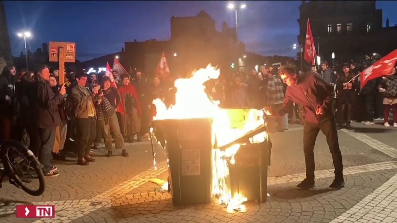 Más protestas en Francia