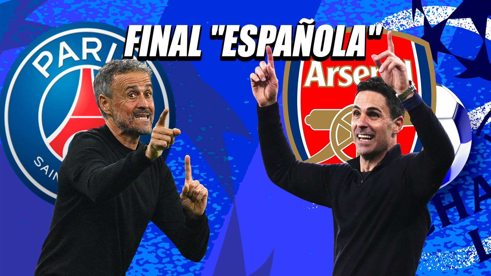 La final de Budapest: el invencible Arsenal contra el incontestable PSG